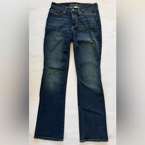 Eddie Bauer Dark Blue Curvy Bootcut Women's Jeans Size 2
